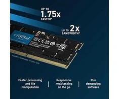 RAM Nešiojamojo kompiuterio atmintis Crucial SO-DIMM 24 GB DDR5-5600