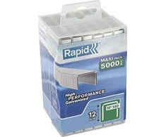 Rapid Kabės Nr140 12mm 5000 vnt plastikinė dėžutė