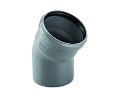 Vidaus kanalizacijos alkūnė Wavin Optima, d40, 30°