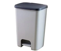 Šiukšliadėžė Curver Essentials, pilka, 40 l, 55 cm x 37.5 cm