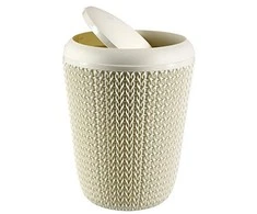Keter CURVER ŠIUKŠLIADĖŽĖ 6L KNIT 7L/KREMINĖ