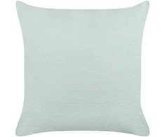 Beliani Lumarko Cotton dekoratyvinė pagalvė su kutais 45 x 45 cm šviesiai žalia BACOPA!