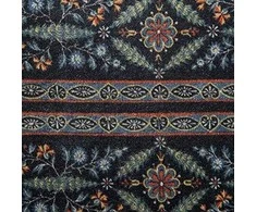 Beliani Lumarko Gėlių aksominė dekoratyvinė pagalvė su kutais 45 x 45 cm įvairiaspalvė RUTA!