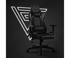 Žaidimų kėdė Sense7 Spellcaster Gaming Chair, Juoda-pilka