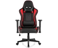 Žaidimų kėdė Sense7 Spellcaster Gaming Chair, Juoda-Raudona