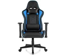 Žaidimų kėdė Sense7 Spellcaster Gaming Chair, Juoda-mėlyna