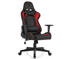 Žaidimų kėdė Sense7 Spellcaster Gaming Chair, Juoda-Raudona