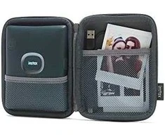 Dėklas Fujifilm Fujifilm instax Square Link Spausdintuvas Case woven pilka