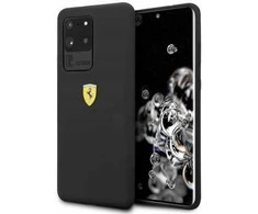 Samsung Galaxy S20 Ultra Ferrari dėklas silikoninis (FESSIHCS69BK) juodos spalvos