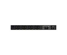 CYBERPOWER komutuojamas PDU41005230V/20A 1U 8x IEC-320 išėjimo tinklo jungtis PowerPanel Center programinė įranga