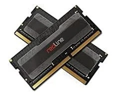 RAM Mushkin SO-DIMM 16 GB DDR4-3200 (2x 8 GB) Dual-Kit, memory - juodas, MRA4S320NNNF8GX2, Redline, INTEL XMP