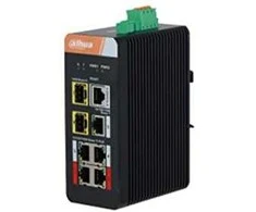Šakotuvas DAHUA DH-PFS4207-4GT-DP 7-portowy zarządzany pramoninis przełącznik gigabitowy su 4-portowym PoE