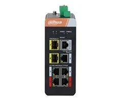 Šakotuvas DAHUA DH-PFS4207-4GT-DP 7-portowy zarządzany pramoninis przełącznik gigabitowy su 4-portowym PoE
