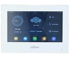 Dahua IP domofono monitorius VTH5321GW-W. 7 col. 1024x600. Wifi, PoE(802.3af). SIP. Andoid 8.1, baltas