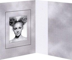 Nuotraukų rėmelis 1x100 Daiber portfolio debesies dizainas, pilkas, 36x50 mm
