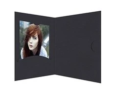 Nuotraukų rėmelis 1x100 Daiber Folders Opti-Line iki 5x7 cm juodos spalvos