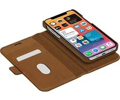 Dėklas DBRAMANTE1928 LYNGE - IPHONE 12 6.1? - TAN