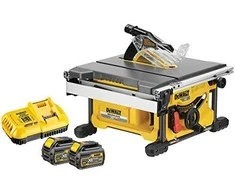 Išilginio pjovimo staklės DeWalt FlexVolt DCS7485T2; 54 V; 2x6,0 Ah akum.
