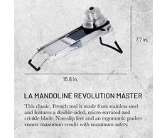De Buyer Mandoline with additional accessories, Revolution