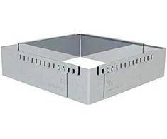 De Buyer Confectionery rim, adjustable, 21.5x11.5x7.5 cm