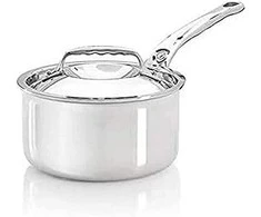 De Buyer Affinity Puodas Stainless Steel su dangteliu 16 cm