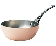 De Buyer Conical copper saucepan, 1.7 l, Prima Matera