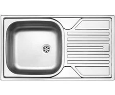 Virtuvinė plautuvė Deante Legato ZEL 0110, satin