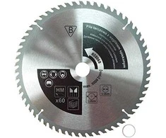 Dedra Diskinis pjuklas mediui su kietm 60d 190x20mm