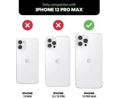 Apple iPhone 12 Pro Max Adidas OR Booklet dėklas BASIC juodos spalvos