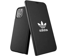 Adidas OR Booklet Dėklas BASIC Apple iPhone 12 Pro Max 6,7″ juodos spalvos baltos spalvos 42228