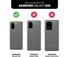 Samsung Galaxy S20 Adidas OR Snapdėklas Trefoil (38616) juodos spalvos