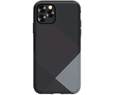 Devia paprasto stiliaus tinklelio dėklas iPhone 11 Pro Max pilkas