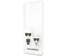Samsung Galaxy S21 Plus Karl Lagerfeld dėklas Karl &amp; Choupette (KLHCS21MCKTR) skaidrus