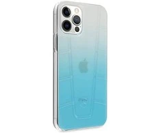 Mercedes MEHCP12MCLGBL Apple iPhone 12/12 Pro 6,1″ mėlynas kietas dėklas skaidrus Line
