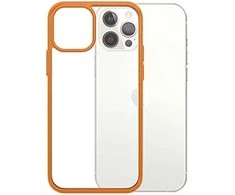Panzer Glass PANZERGLASS CLEAR CASE IPHONE 12 / 12 PRO ANTIBACTERIAL Oranžinis