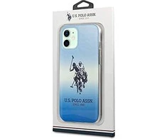 Dėklas „Us Polo Assn“ „US Polo USHCP12MPCDGBL“ „Apple iPhone 12/12 Pro 6,1“ mėlynas „Gradient Collection“