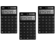 Skaičiuoklė Deli DELI CALCULATOR 1589P Juodas