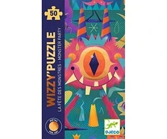 Djeco Wizzy dėlionė - Monstrų vakarėlis (50 detalių) ( DJ07020 )