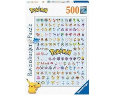 Ravensburger dėlionė 500 vnt. - Pokemonai