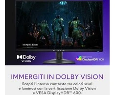Monitorius Dell | Alienware AW2725QF | 27 " | IPS | 16:9 | 180 Hz | 0.5 ms | 3840 x 2160 pikselių | 400 cd/m² | HDMI jungtys quantity 2