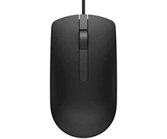 Dell optinė pelė su laidu MS116 (Juoda)
