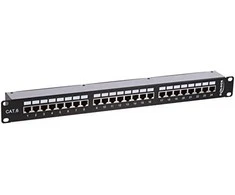 Delock tinklo 19" sujungimo skydo 24 prievadas 6 kat