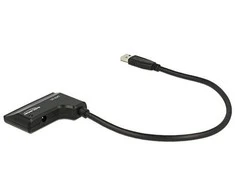 Lancom DELOCK keitiklis USB 3.0 išorinis > SATA 22 kontaktų SATA 6 GB/s