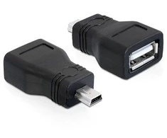 DELOCK Adapteris USB 2.0-A female > USB-mini male