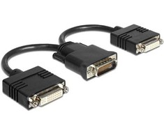 ADAPTER DMS-59(M)->2X DVI(24+5) 20CM DELOCK