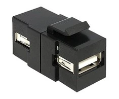 Delock USB - USB Juodas (86367)