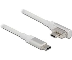 DELOCK Thunderbolt-Kabel3 USB-C Kabelis 4K 60Hz gewinkelt 1,2m