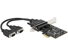 Delock PCI Express x1 Karte zu 2 x Seriell RS-422/485 mit 15 kV ESD Schutz