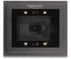 Delock USB Barcodescanner 1D und 2D kabelgebunden für den stationären Einbau - German