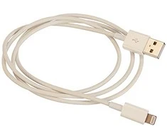 USB kabelis Delock USB-A - Žaibas 1 m Balta (83000)